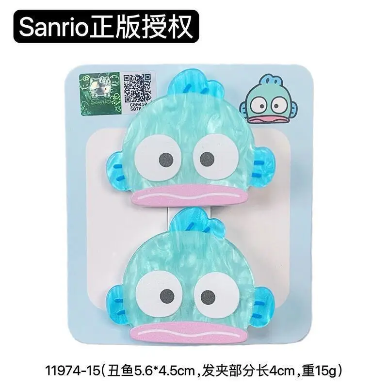 Милая искусственная челка с зажимом My Melody Kuromi Cinnamoroll Purin аксессуары для волос