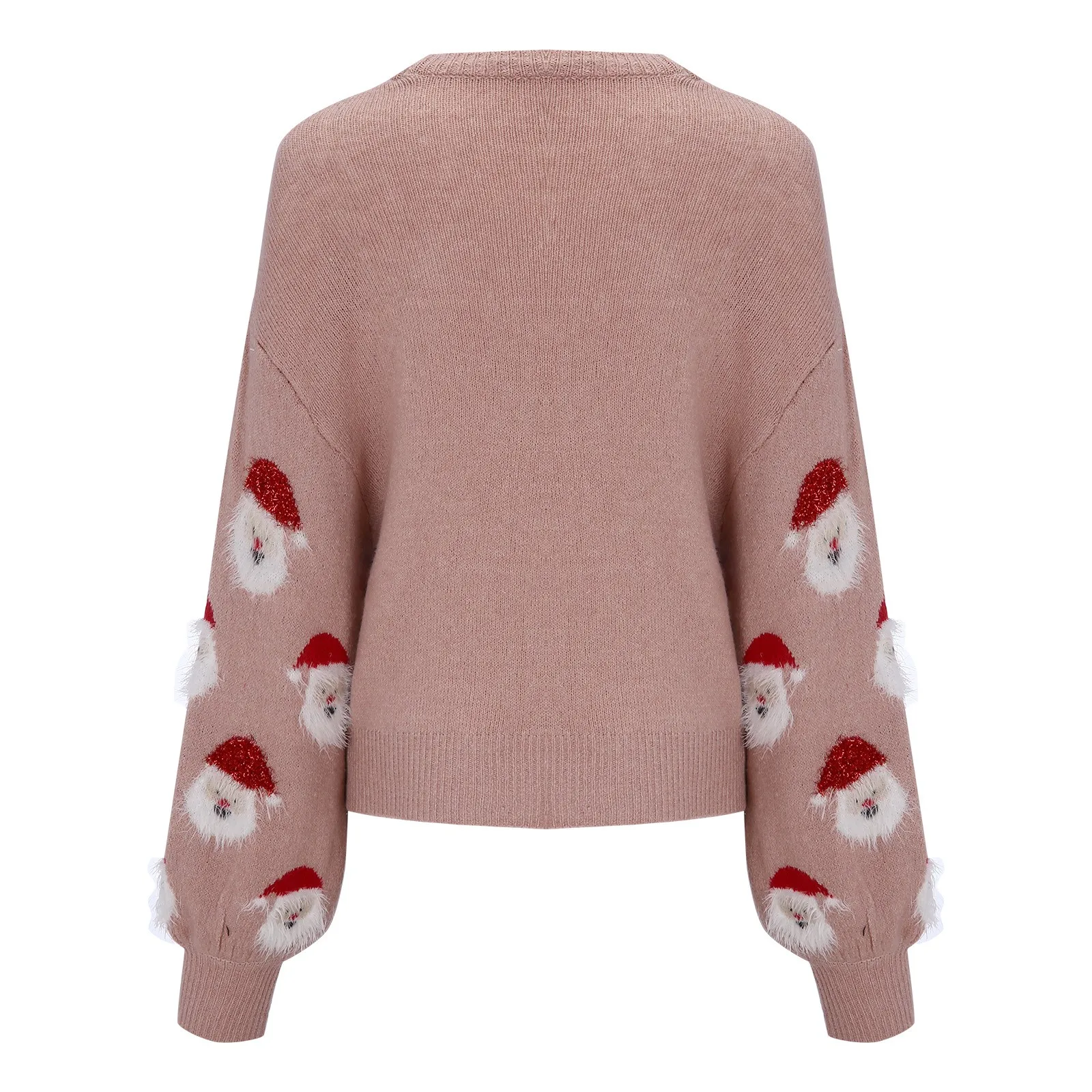 Вязаный Свитер На Рождественскую Тематику Для Женщин И Детей