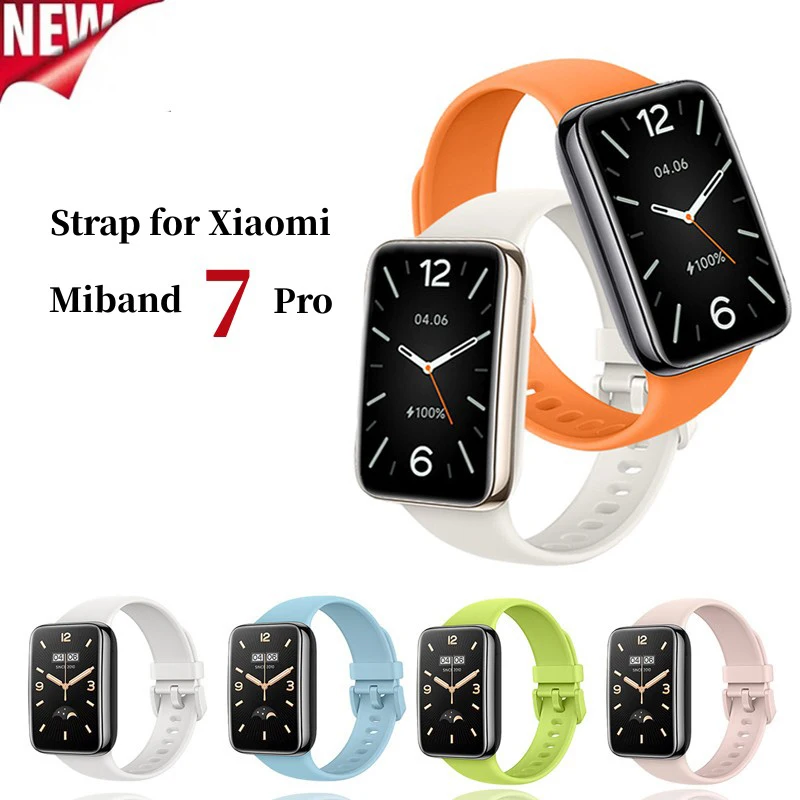 Replacement Strap For Xiaomi Mi Band 7 Pro Silicone Watchbands Bracelet For Mi Band 7 Pro Smart Watch Accessories Wristband