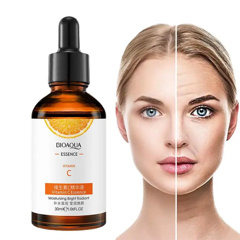 Vitamin C Serum For Face 30ml Moisturizing Whitening Facial Serum Dark Spot Remover Korean Skin Care Products Skincare