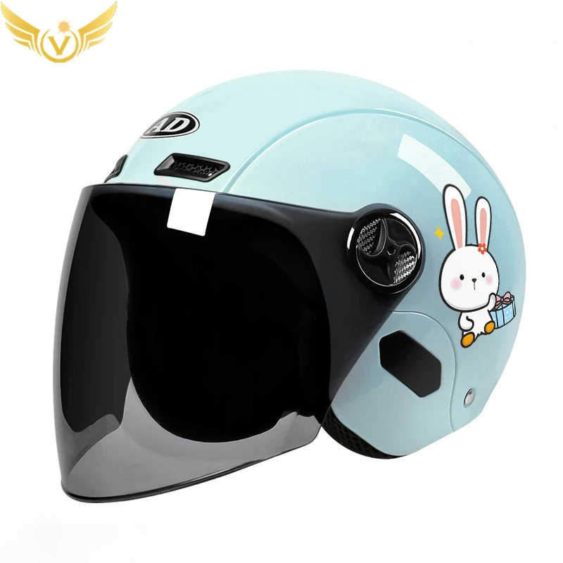 Мотоцикл с открытым шлемом 3/4 Vespa сертифицированный мотоцикл Акула хищник