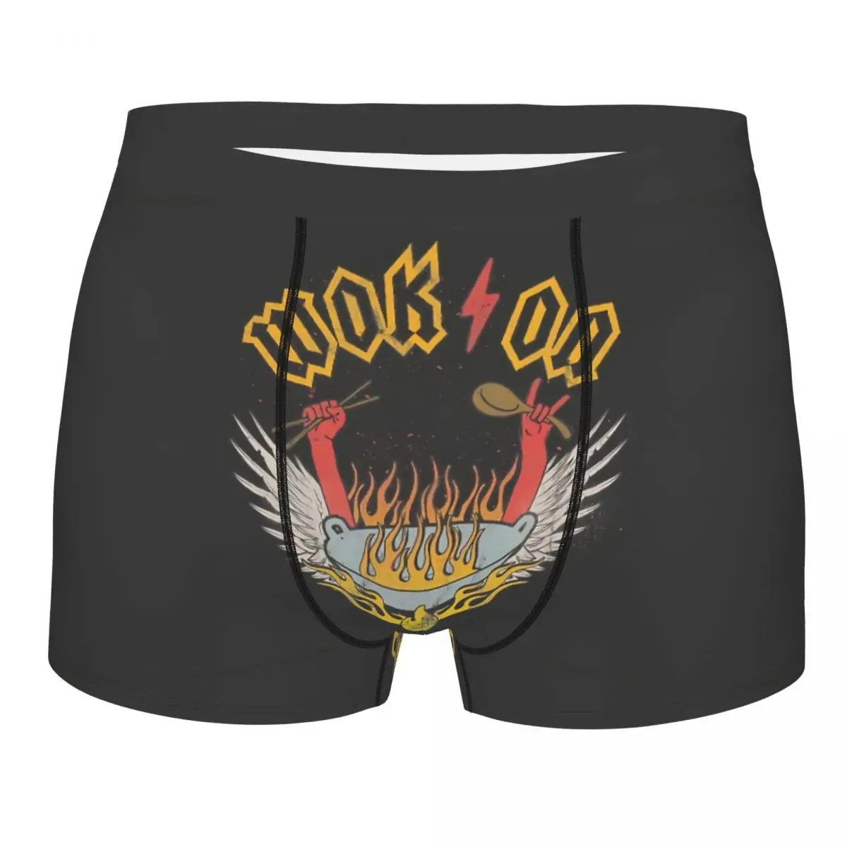 

Wok On Underpants Homme Panties Male Underwear Sexy Shorts Boxer Briefs