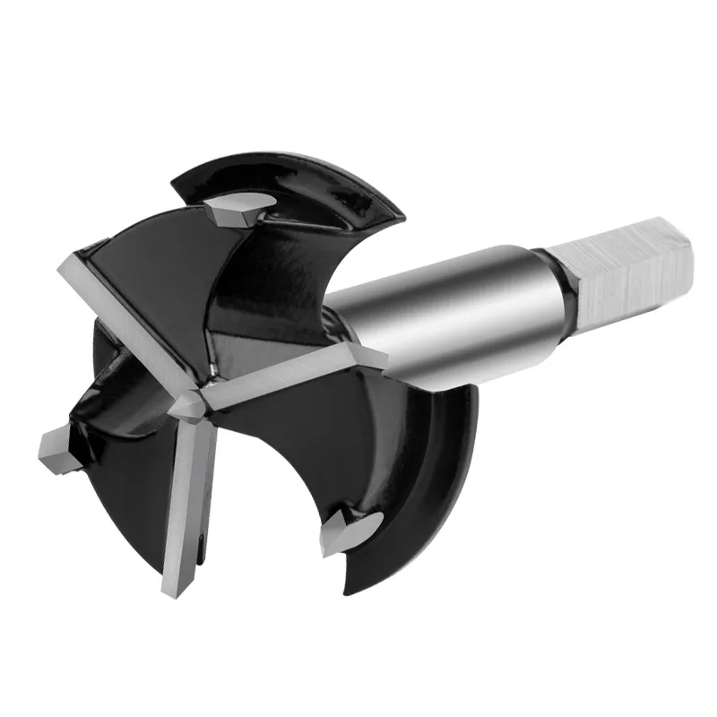 Сверло для деревообработки с шестигранным хвостовиком и режущей головкой из