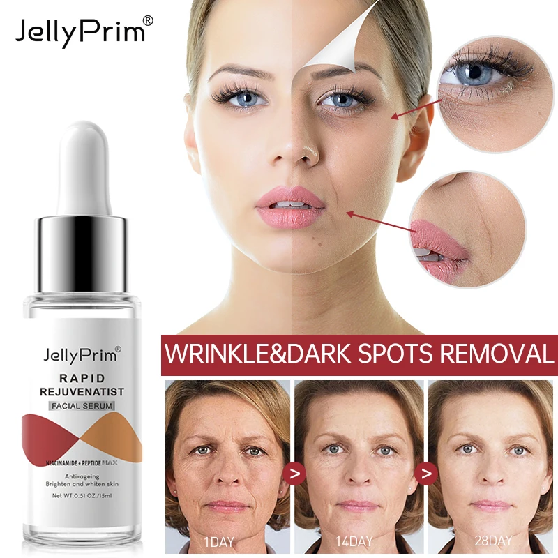 

JoyPretty Remove Wrinkle Serum Skin Care Niacinamide Peptide Face Essence Moisturizing Firming Fade Fine Lines Beauty Cosmetics