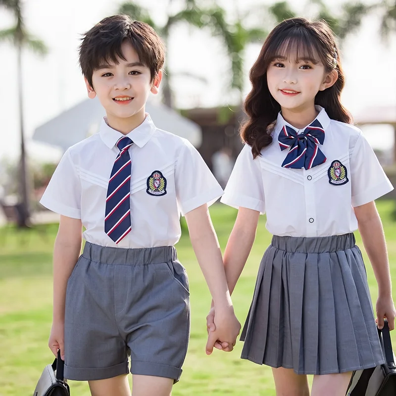 Школьная форма для учеников начальной школы в британском стиле костюм детского