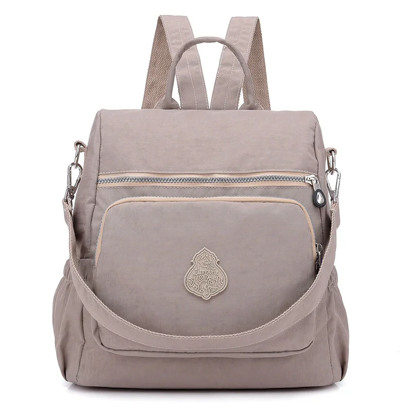 

Vintage Women backpack Nylon Anti-theft Female backpacks Casual Daypack High Quality travel Shoulder bags For Teenagers Backbag