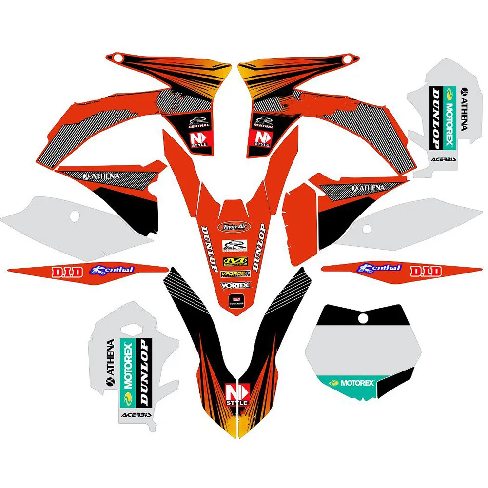 Бесплатные пользовательские имена чисел полный набор наклеек 3M фотографические