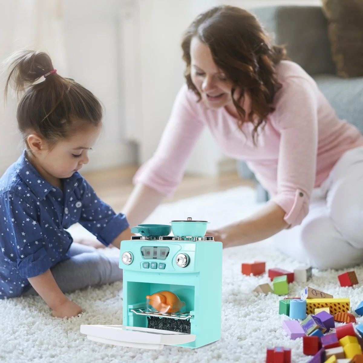 

Toy Baby Educational Stove Oven Shape Simulated Home Appliance Playthings Interactivechildren Early Education