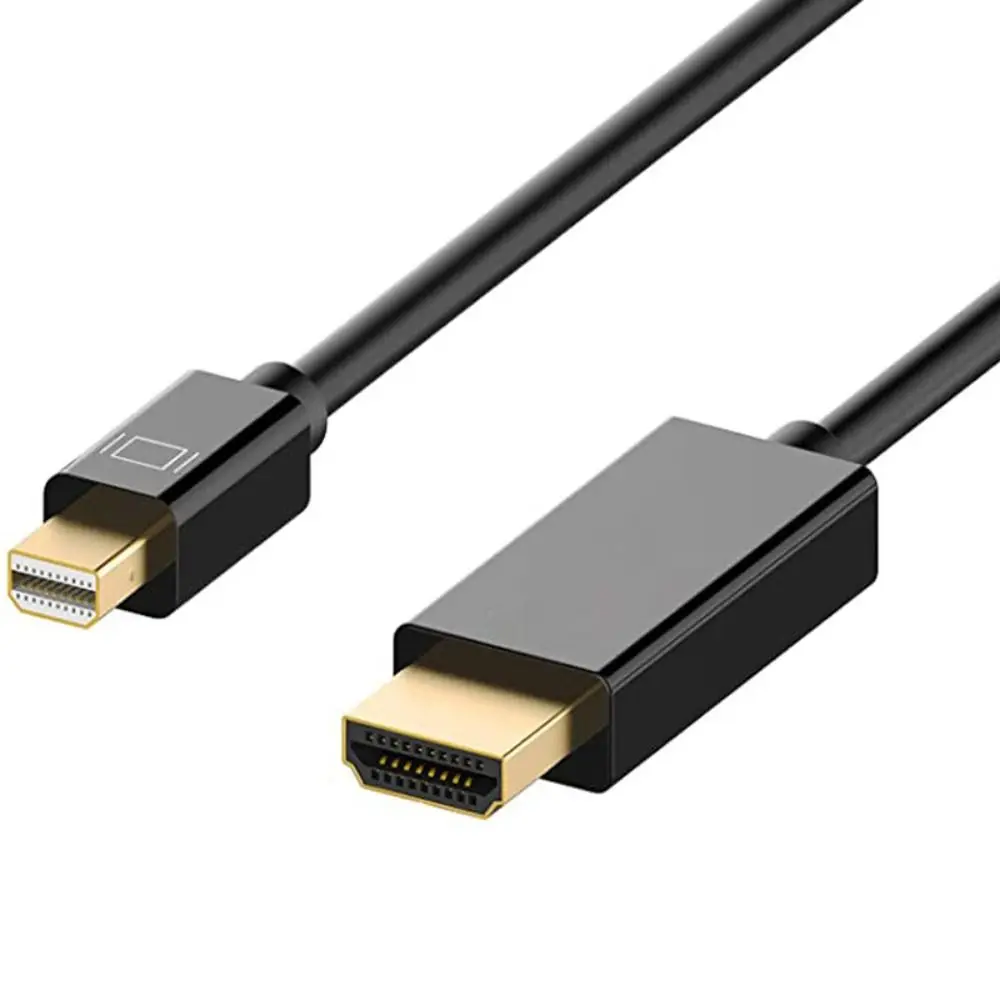 

1.8M Conventer Thunder-bolt 2 Display Port to HD Mini DP to HDMI-compatible、 Adapter Cable Video Cord