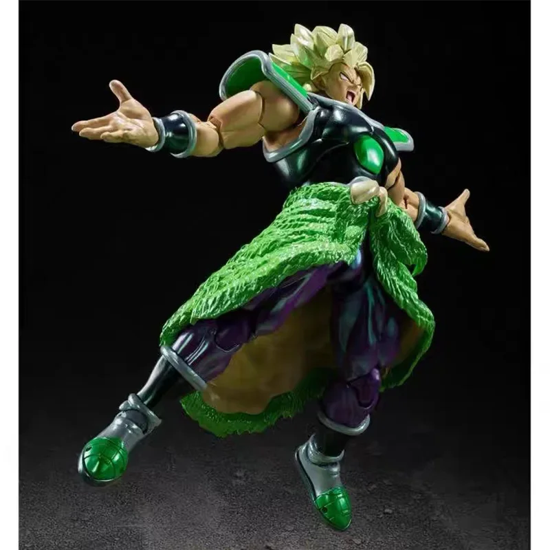 Фото 100% оригинал BANDAI S.H.Figuarts Dragon Ball Super Saiyan Broly NYCC в наличии, коллекция аниме, фигурки, модель, игрушки, подарки №3