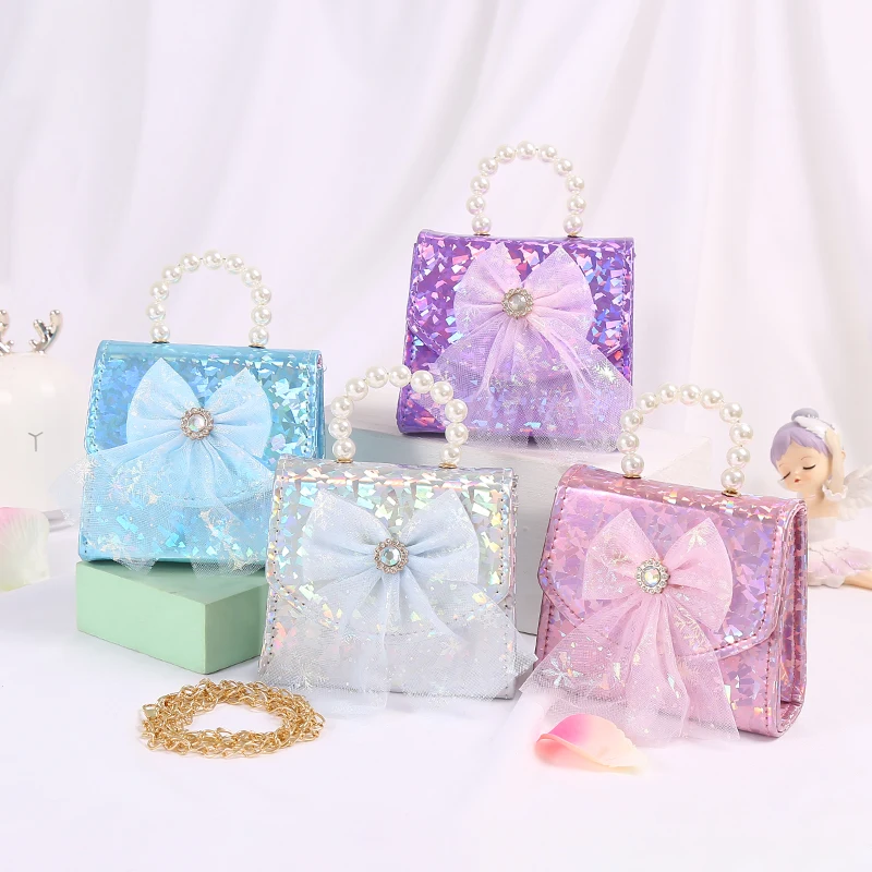 

Coin Children Birthday New Cute Kids Present Shoulder Keys Mini Bag Fashion Purse Handba Princess Messenger Girls Festival