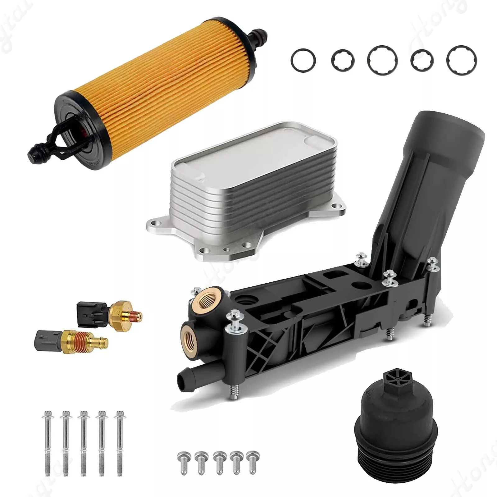 Масло для двигателя 5184294AE фотоэлемент модуль радиатора масляный радиатор