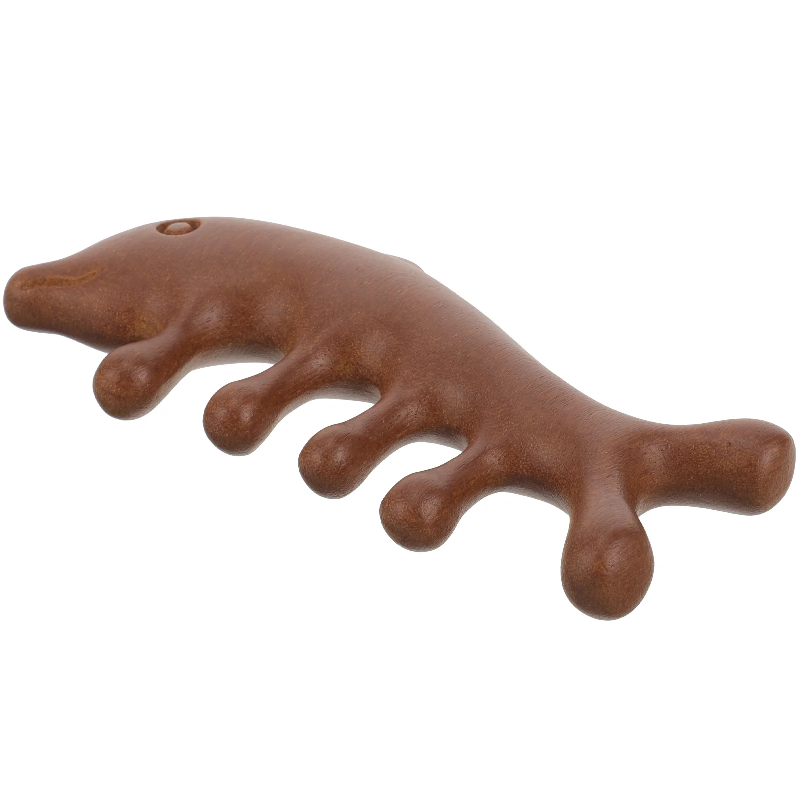 

Practical Massager Body Beauty Scraping Tool Handheld Five Fingers Bone Shaped Wooden Sandalwood Comb