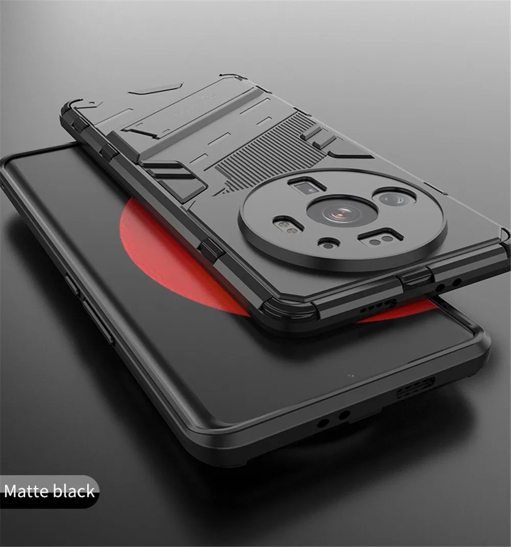 

12S Ultra For Xiaomi Mi 12S Ultra Case Shockproof Robot Holder Stand Armor Cover Xiomi Mi12S Ultra 12 S S12 Ultra 12SUltra 5G