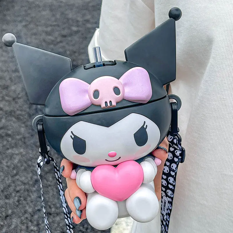

Sanrio Children's Cups Summer Kindergarten Good-looking Clow Cup Straw Portable and Cute Kettle Girl