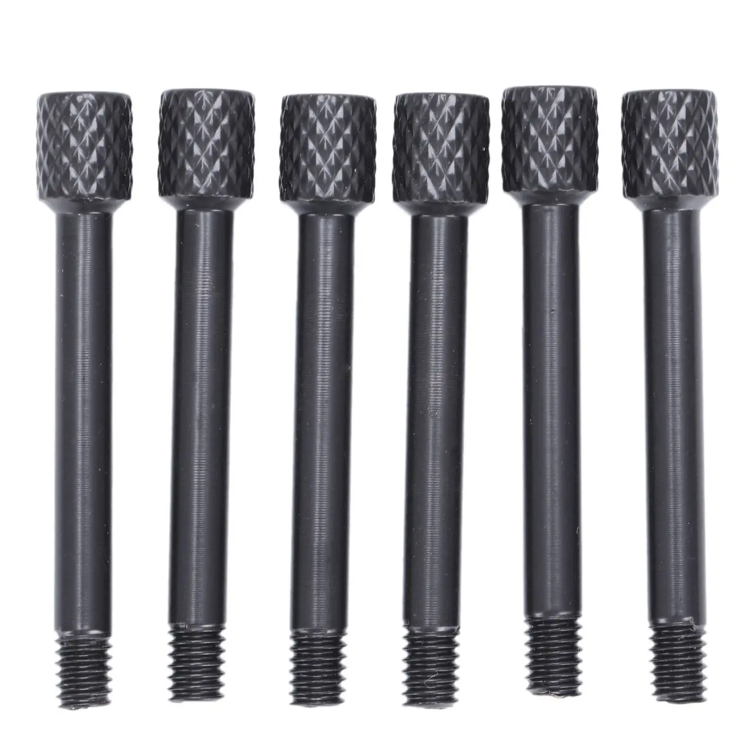 

6 Pcs Brass Electric Guitar Tremolo Bridge Saddle Clamp Lock string Screw/String through Screw/Not need Insert Block