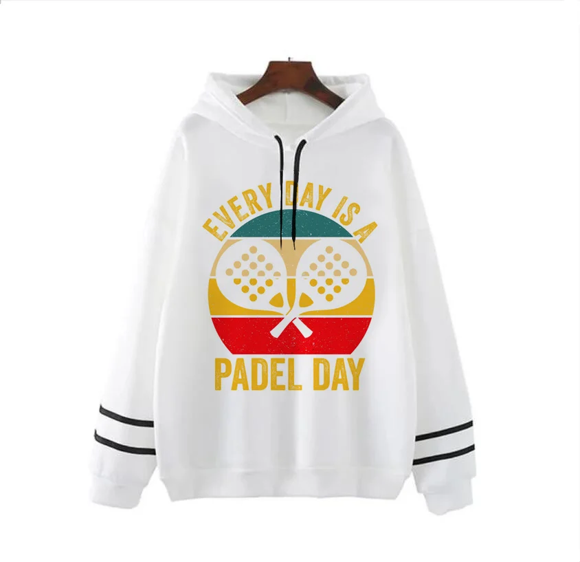 

padel hoodies female printed Ulzzang 2022 graphic female hoddies sweatshirts Korea y2k aesthetic
