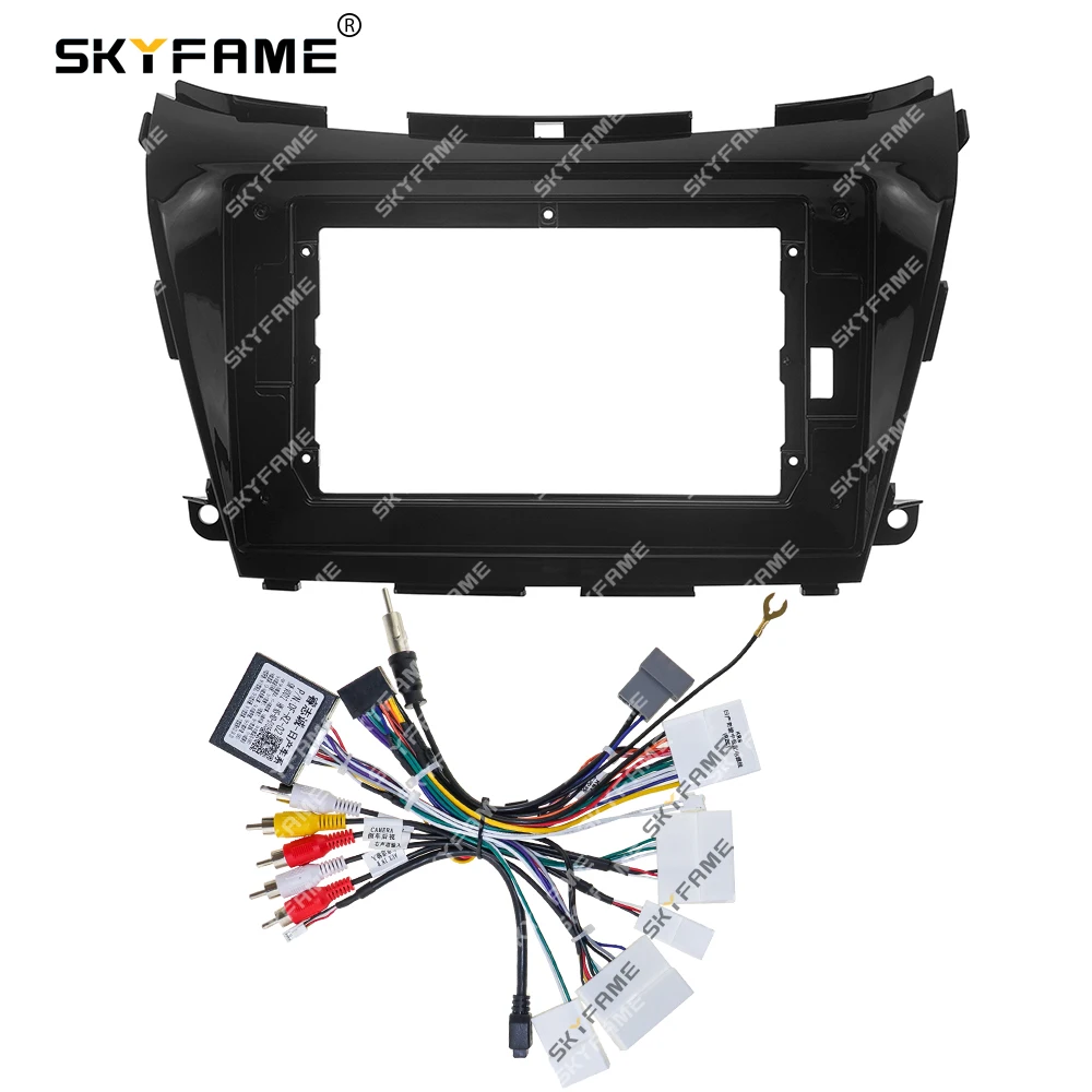 

SKYFAME Car Frame Fascia Adapter Canbus Box Decoder For Nissan Murano 2015-2017 Android Radio Dash Fitting Panel Kit