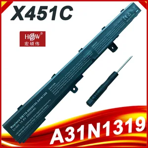 Laptop battery For ASUS X551C X551CA X551M A41N1308 A31N1319 0B110-00250100M X45LI9C YU12008-13007D X451CA X551CA X551CA-SX024H