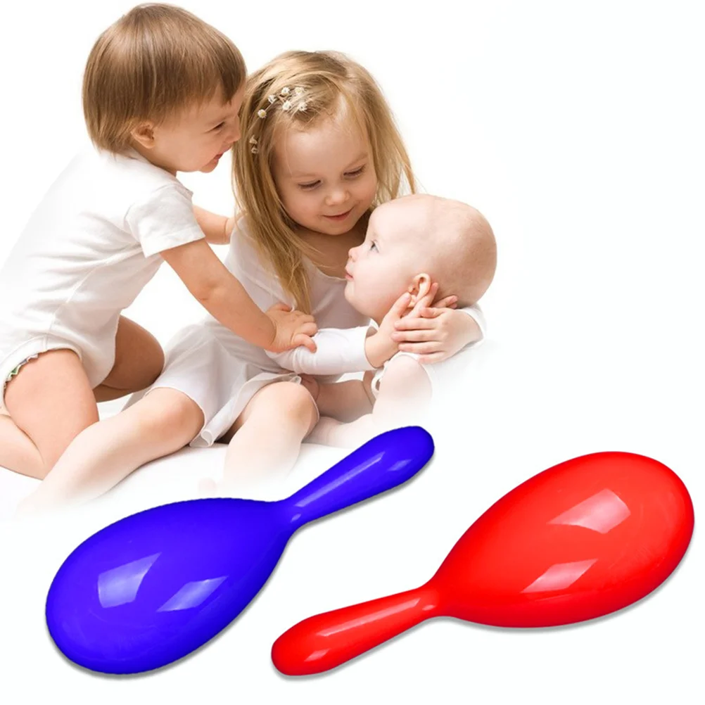 

12pcs Baby Maracas Music Percussion Plastic Sand Ball Funny Children Kids Shakers Musical Educational Toys