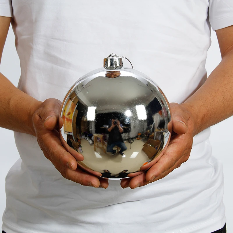 

15cm Christmas Tree Ball Ornaments Colorful Plastic Balls Party Hanging Decorations Accessories christmas decorations for home