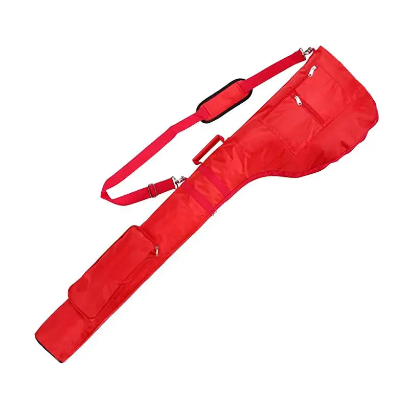 

Pencil Golf Bag Golf Lightweight Carry Bag Foldable Club Bag Lightweight Driving Range Carrier Course Training Case For The