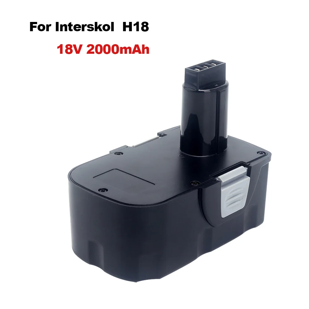 

For Interskol 18V Replacement Power Tool Battery Cordless Drills H18 Ni-CD 2000mAh DA-18ER