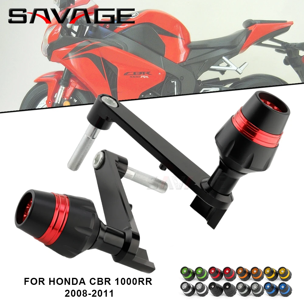 For HONDA CBR1000RR 2008-2011 Frame Sliders Crash Protector Motorcycle Accessories Bobbins Falling Protection CBR 1000RR 09 10