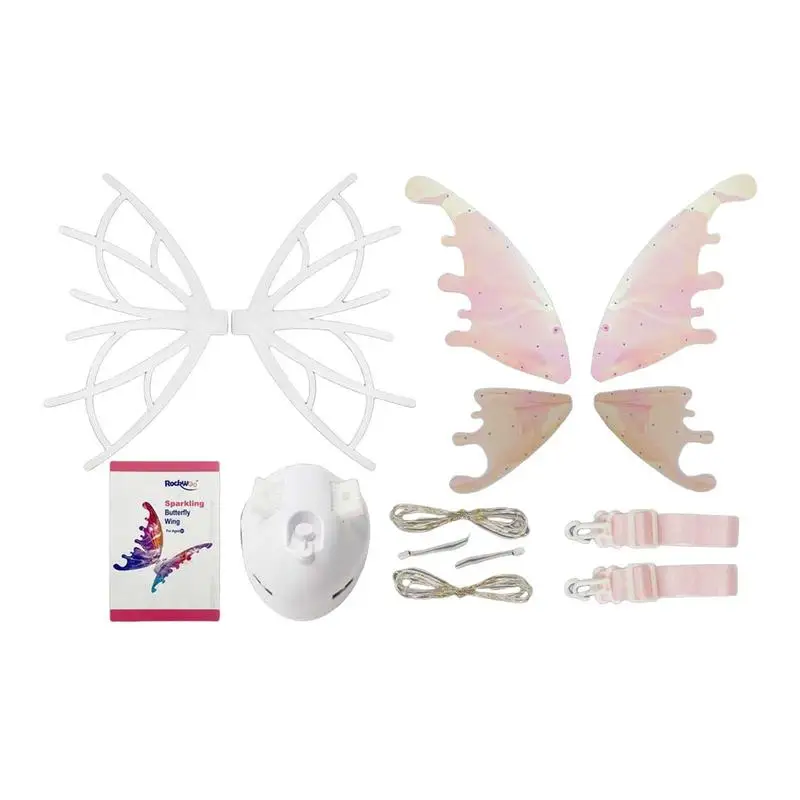 

Искусственные крылья бабочки, искусственные крылья, сказочные крылья с регулируемым плечевым ремнем, Костюм Феи Ангела, платье на Хэллоуин
