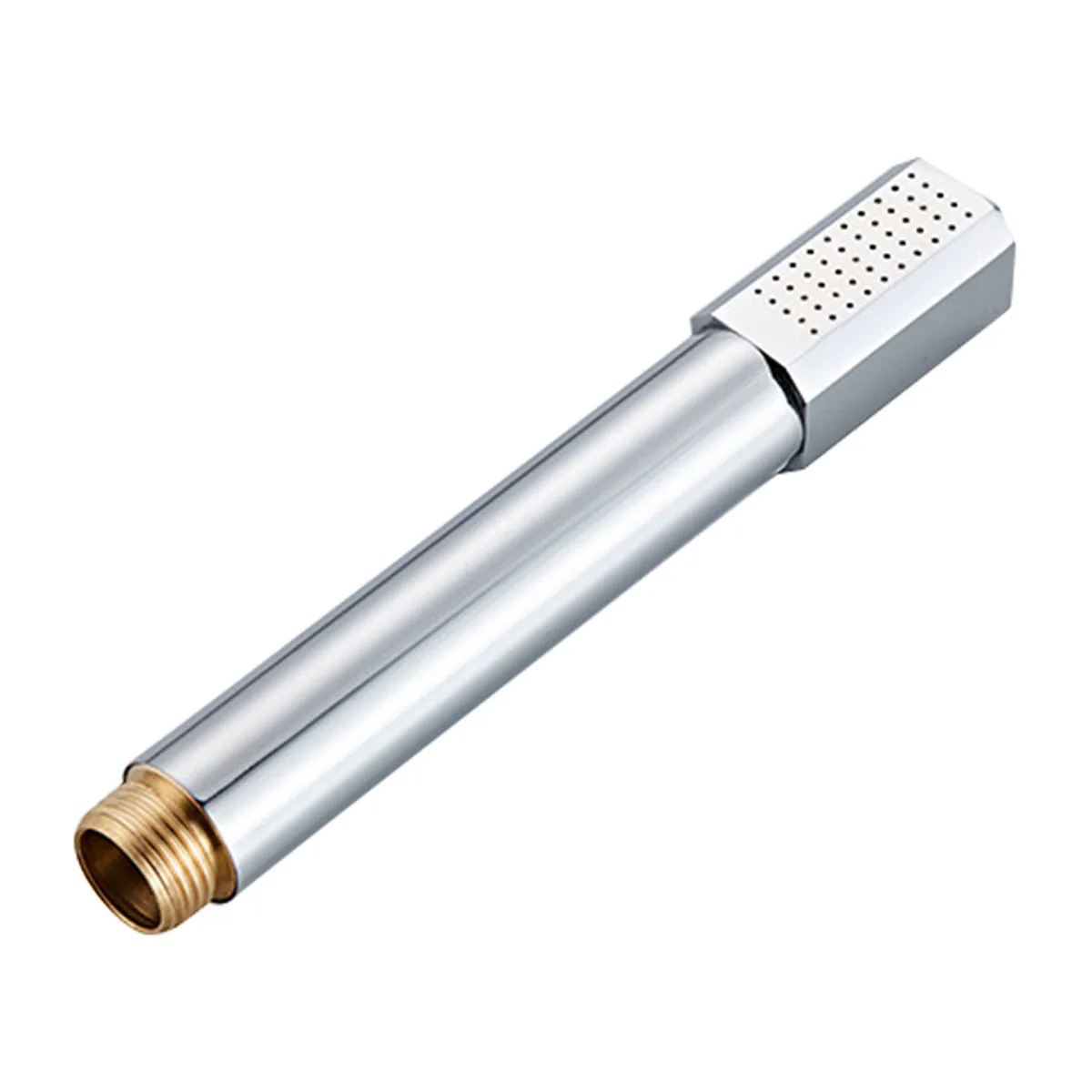 

Pressurized Bathroom Shower Head Stainless Steel Chrome-plated 1/2" Thread Handheld Shower Head Bathroom Hand Showerhead shower