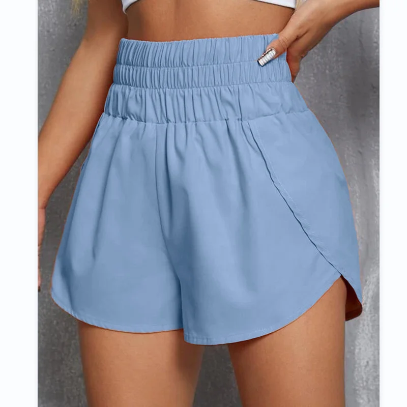 

2023 Women Shorts Women Fashion Y2k Running Loose Jogging Summer High Waist Elastic Women Shorts Women Clothing Trousers Goods