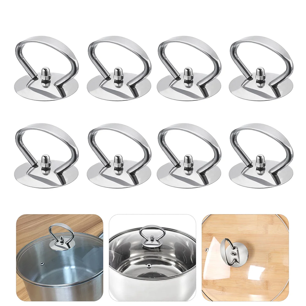 

8Pcs Creative Replacement Lid Knob Pan Cover Holding Knob Pot Accessories
