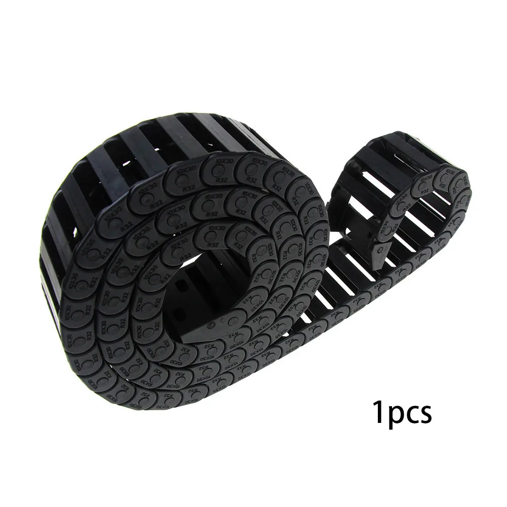 

1 Pcs Nylon Plastic Drag Chain In Cable Chain 100MM For CNC Router Machine Electrical Printer Accessories