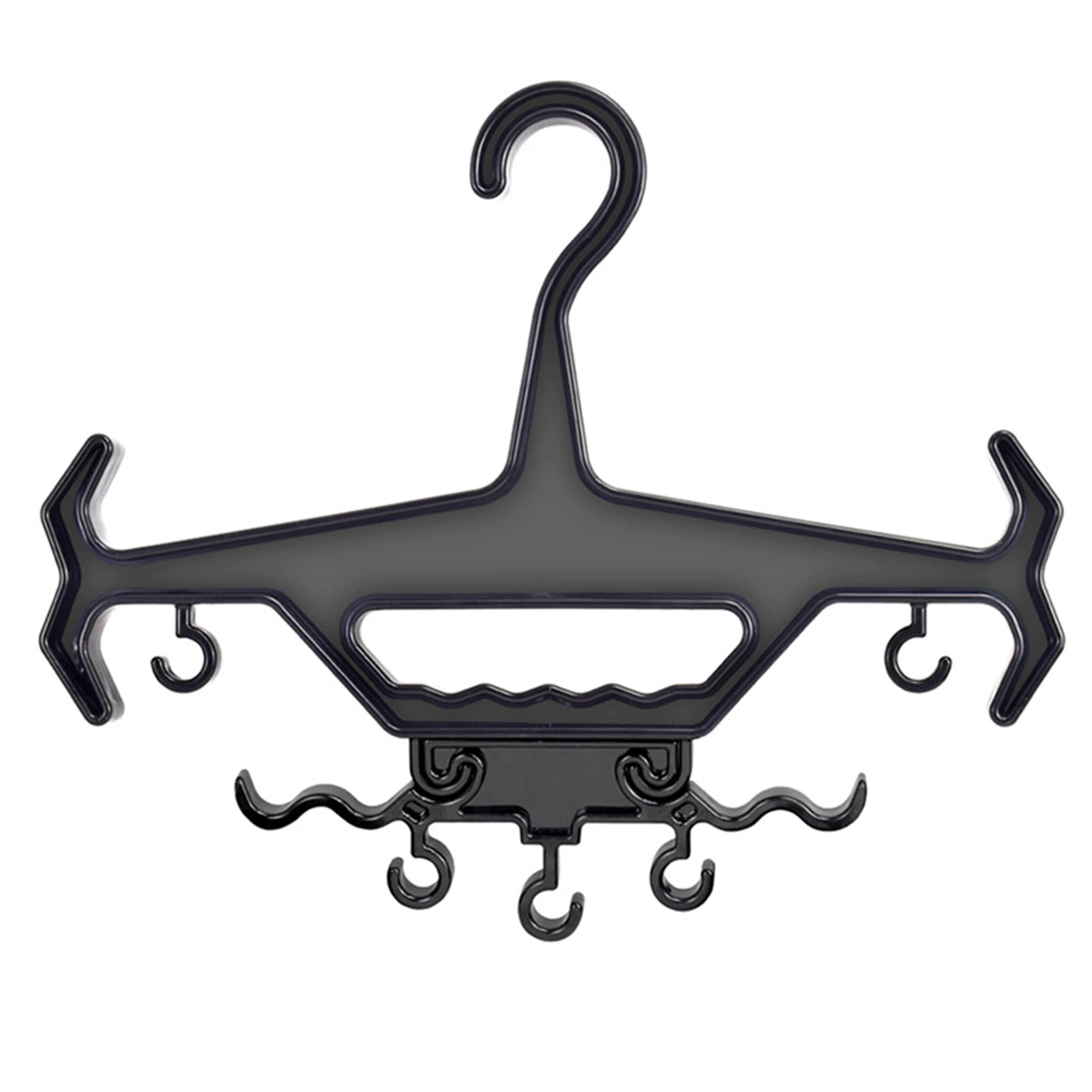 

Съемная Вешалка с крючками для больших нагрузок, высококачественный АБС-пластик, легкий, прочный, прочный, для шкафа, Органайзер