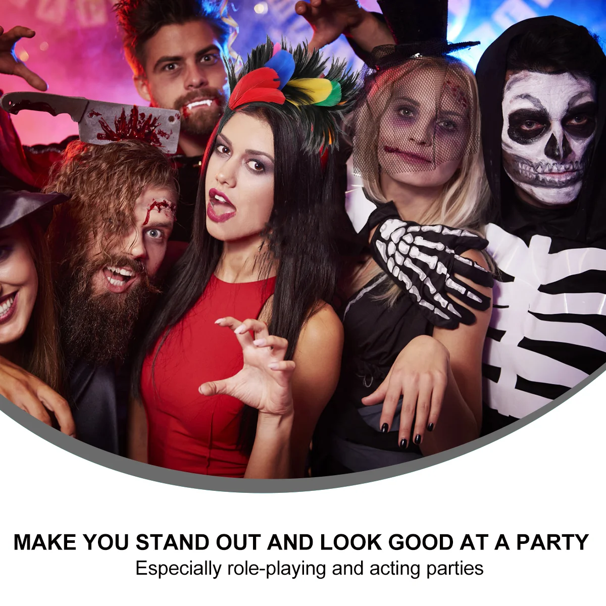 Повязки на голову 1920-х годов ленты для волос головной убор чаепития черные