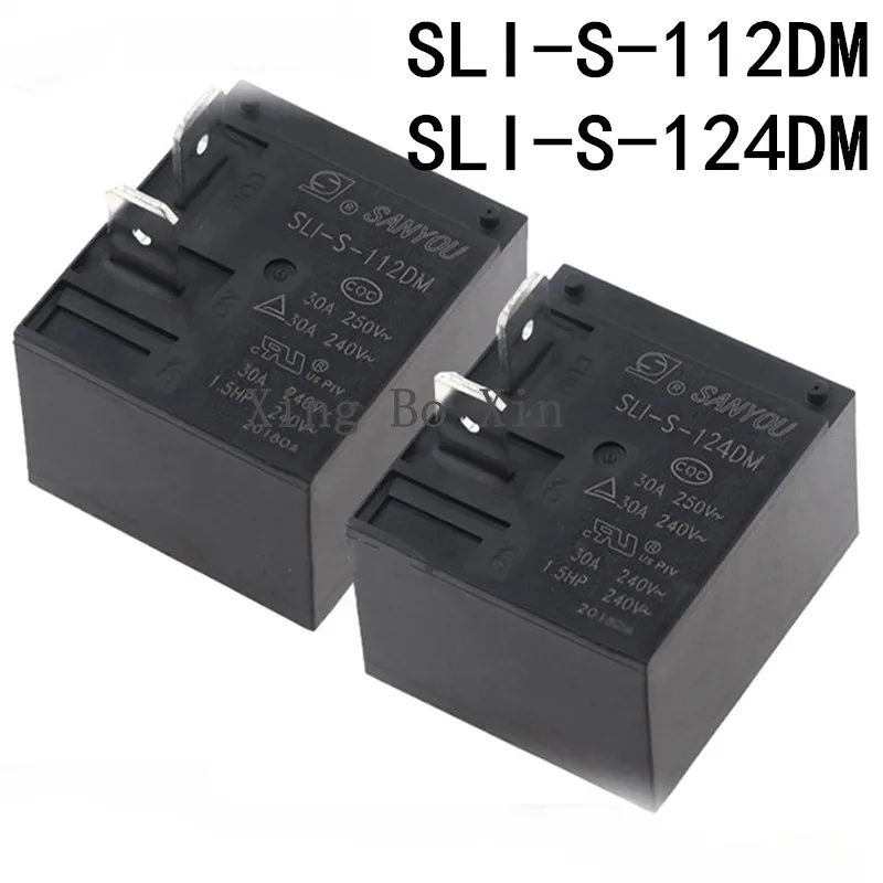 

Free Shipping 5PCS HOT NEW relay SLI-S-112DM SLI-112DM SLIS112DM SLI-S-124DM SLI-S 124DM 12VDC DC12V 24V DIP4 SANYOU