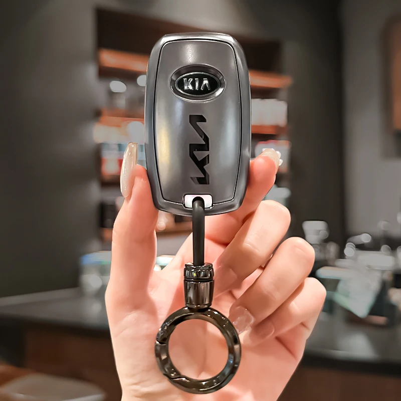 Чехол для автомобильного дистанционного смарт-ключа из цинкового сплава с 4