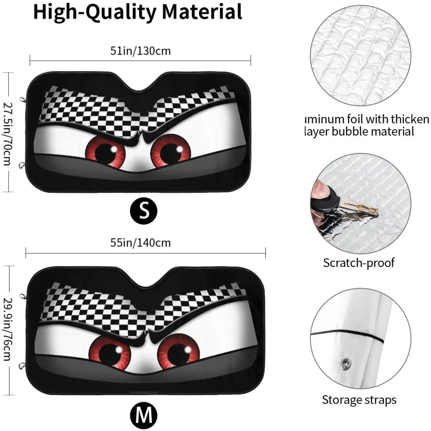 Рисунок 3 - Солнцезащитный козырек на лобовое стекло автомобиля