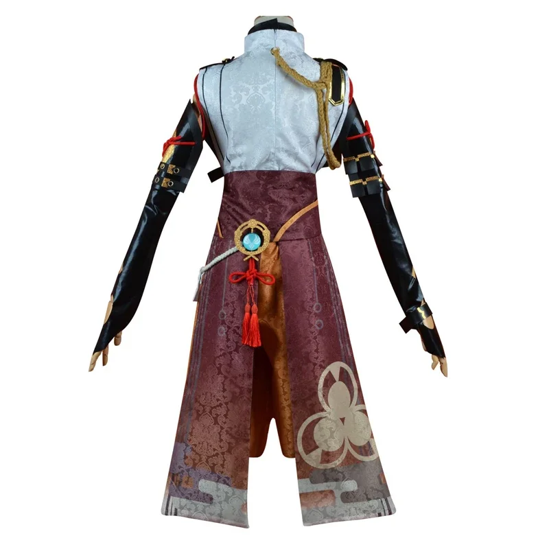 Костюм для косплея Genshin Impact шиканоин Хэллоуин карнавал Мужская одежда включая