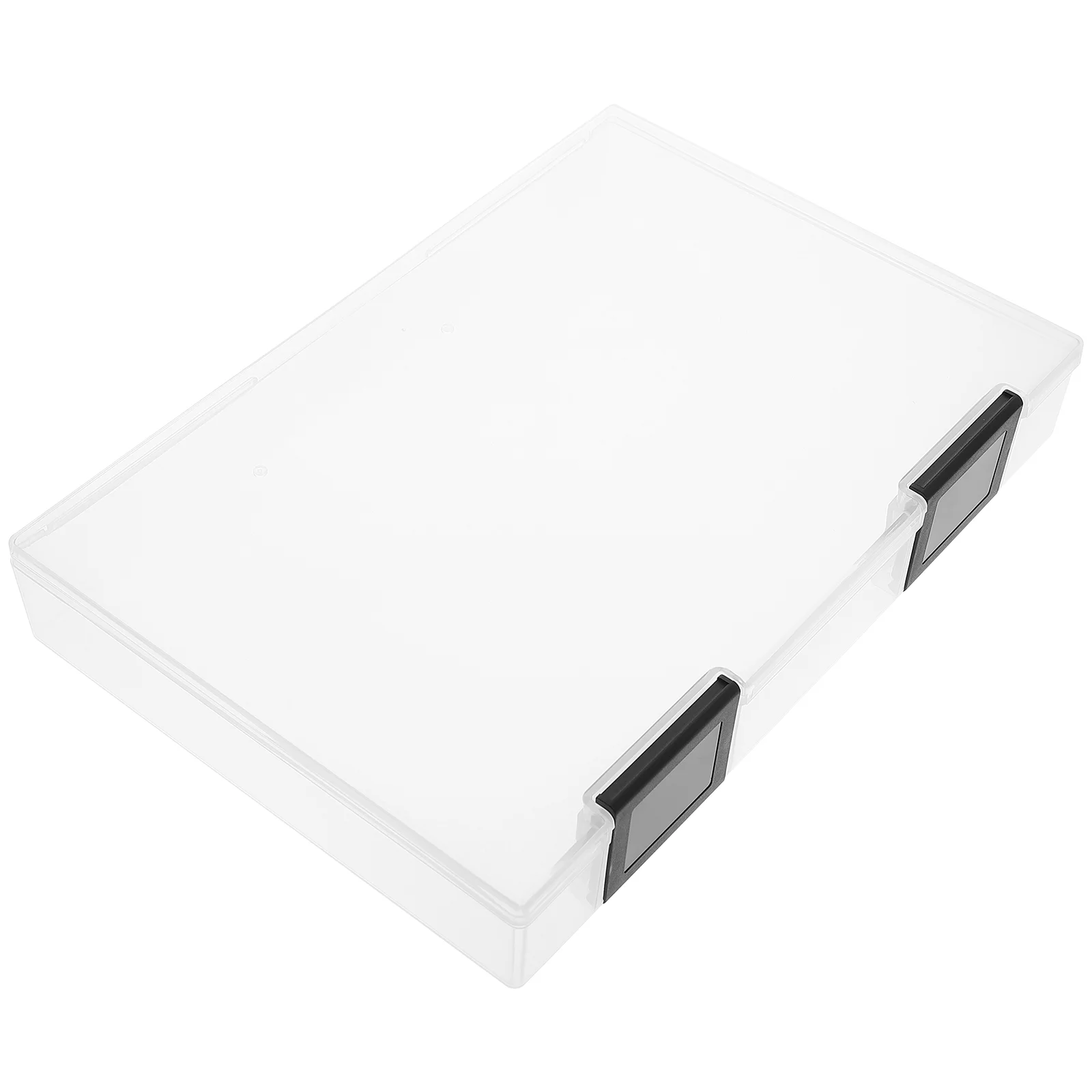 

Storage Box Plastic Organizer Case Holder Magazine File Useful Folder Container