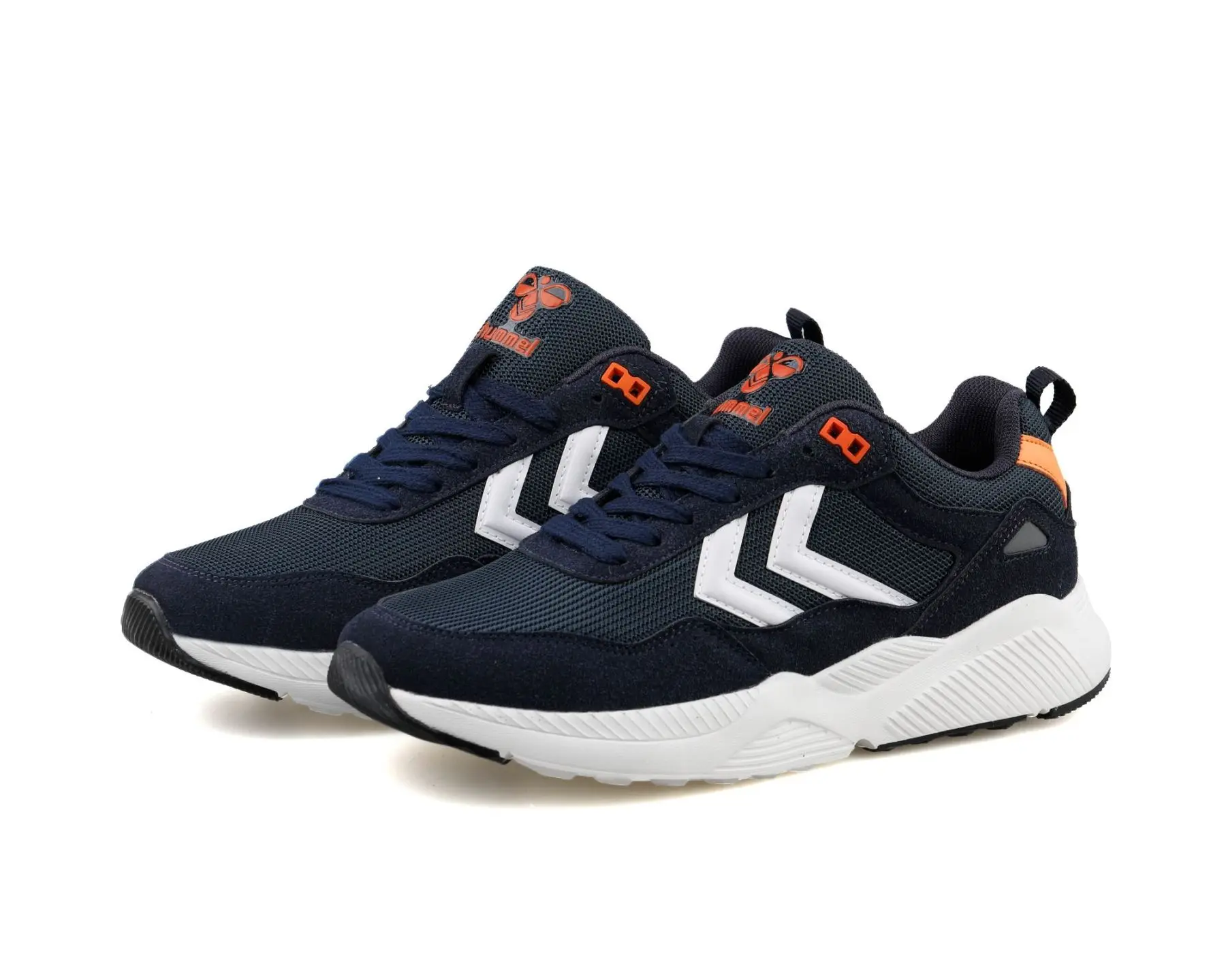 Hummel Original men's Sneakers Casual Sneakers Navy Blue Color Casual Running Casual Walking Shoes Hml Holo