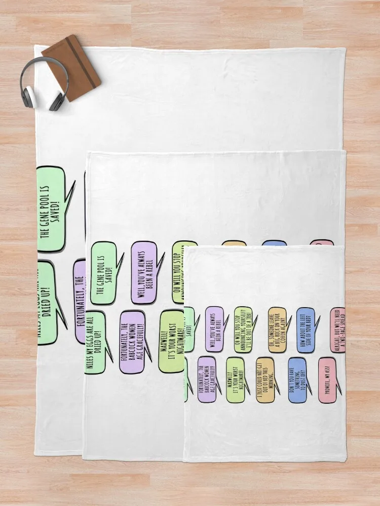 Самый лучший Niles-C.C. Одеяло insults Детские одеяла для кровати Декоративные