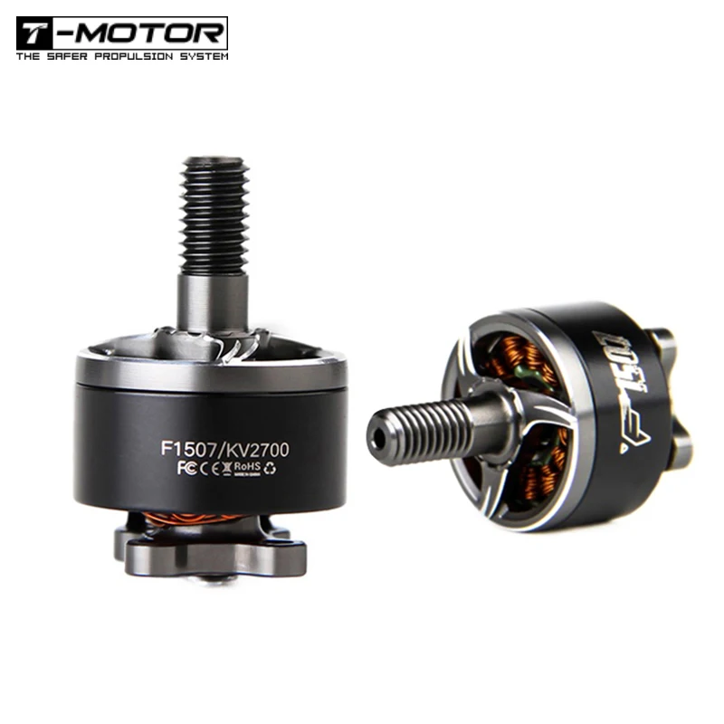 

T-MOTOR F1507 KV2700 / KV3800 For Cinewhoop , 3" prop@ 4s/6s high torque brushless FPV motor