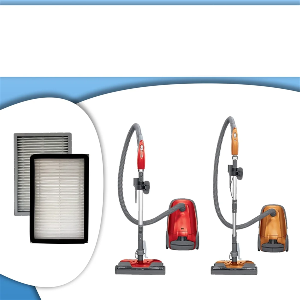 Сменный фильтр для пылесосов-канистры 81214 81414 BC2005 BC3005 BC3002 BC4002