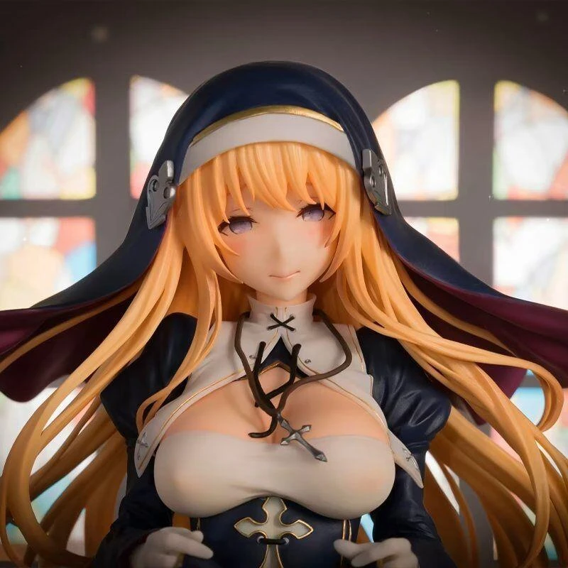 

1/6 Vibrastar Original Character Charlotte Nun Japanese Anime Sexy Girl PVC Action Figure Toy Adults Collection Model Doll Gifts