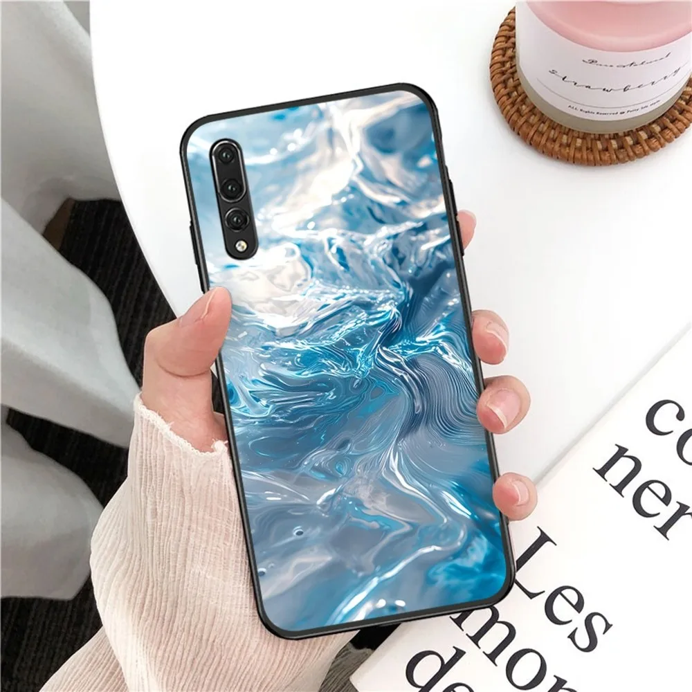 Aurora Water Ripple Phone Case For Samsung J 7 plus 7core J7 neo J6 prime J4 J5 Mobile Cover