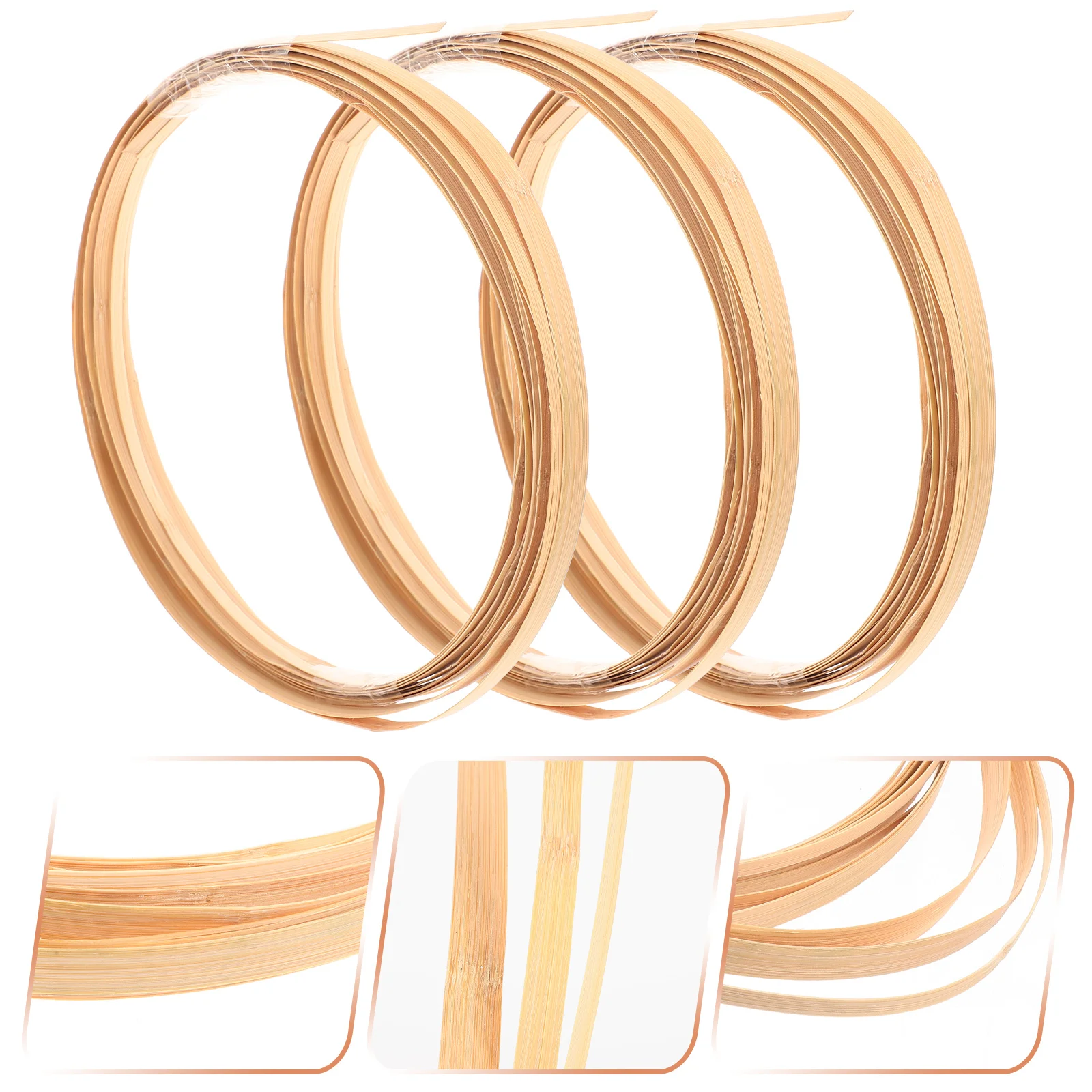 

Bamboo Material Natural Rattan Handmade Weaving Crafts DIY Furniture Skin