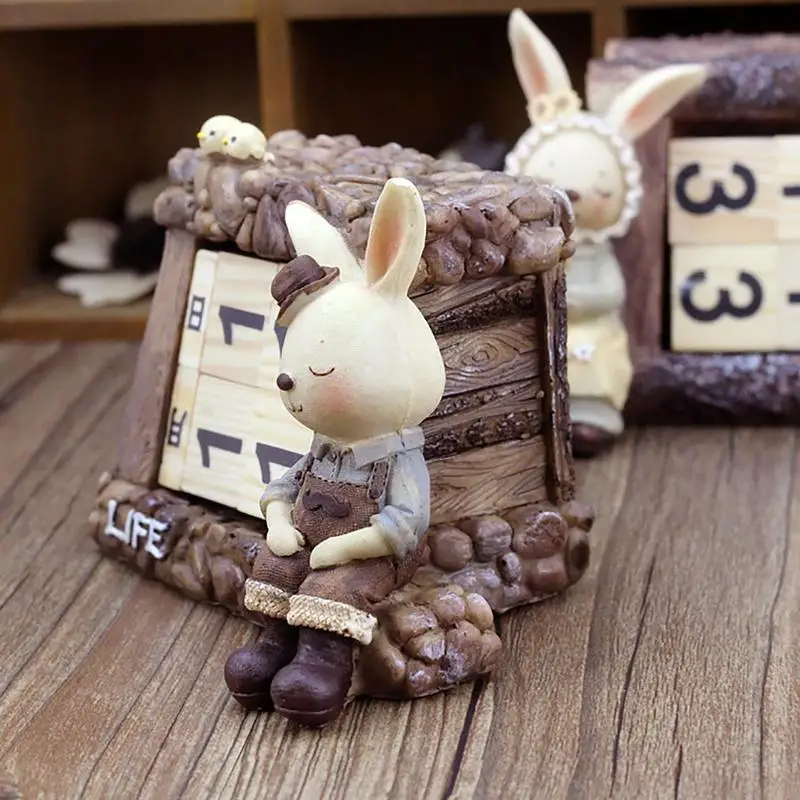 

Настольный календарь, блоки, деревянный блок, календарь, декор для стола с простым и просторным шрифтом, кролик, дизайн для школы, кухни, обеденного стола