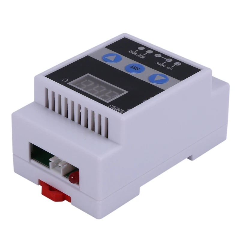 

TMC-6000 110-240V Guide Rail Thermoregulator Digital Temperature Controller Thermostat Refrigeration Heating Temperature Control