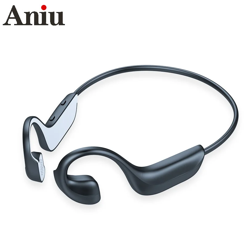 

G100 Bone Conduction Earphone Wireless Bluetooth Headphones Outdoor Stereo Earbuds Sports Waterproof Headset With Microphone